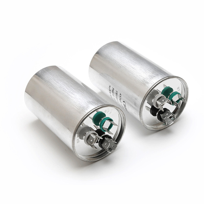 De cilindrische de Airconditionermotor van de Machtscondensator CBB65 45uf 5% 370V 450V AC stelt het Geval van het Condensatoraluminium in werking