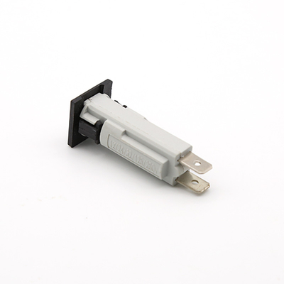 Miniatuur overbelasting elektrische druk om te resetten snap-in thermische resettable circuit breaker