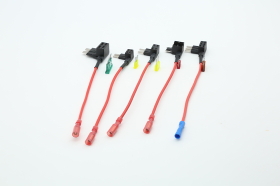 UL1015 16 Gauge AWG 150mm Voeg een circuit toe ACS ATN Blade Fuse Holder Fuse Tap For Traffic Recorder