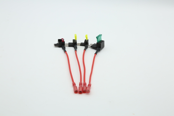UL1015 16 Gauge AWG 150mm Voeg een circuit toe ACS ATN Blade Fuse Holder Fuse Tap For Traffic Recorder